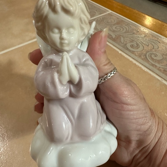 Vintage Set of 2 Girl & Boy Angel Candle Holders - Picture 9 of 14